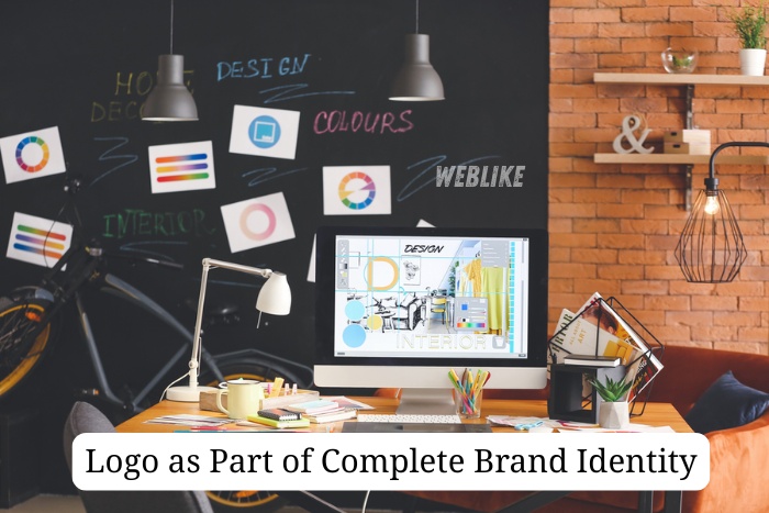 Logo design as part of complete brand identity by Weblike Digital Solutions, Coimbatore, showcasing creative branding and visual planning