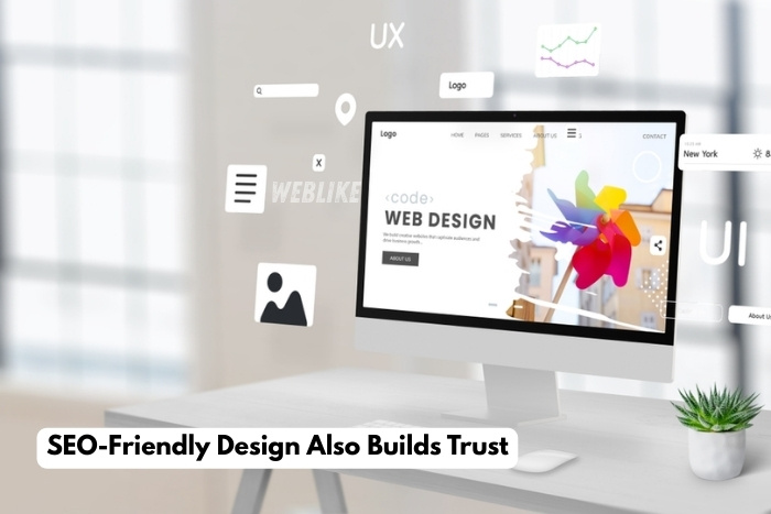 SEO-friendly web design by Weblike Digital Solutions, Coimbatore, highlighting UX and UI focused website development