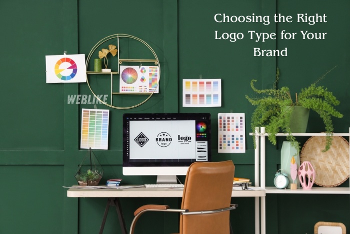 Weblike Digital Solutions, Coimbatore, showcasing brand logo styles and visual identity planning